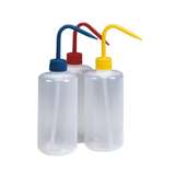Wash Bottles, 500 mL, 3 pack, Red, Yellow, Blue Caps redirect to product page